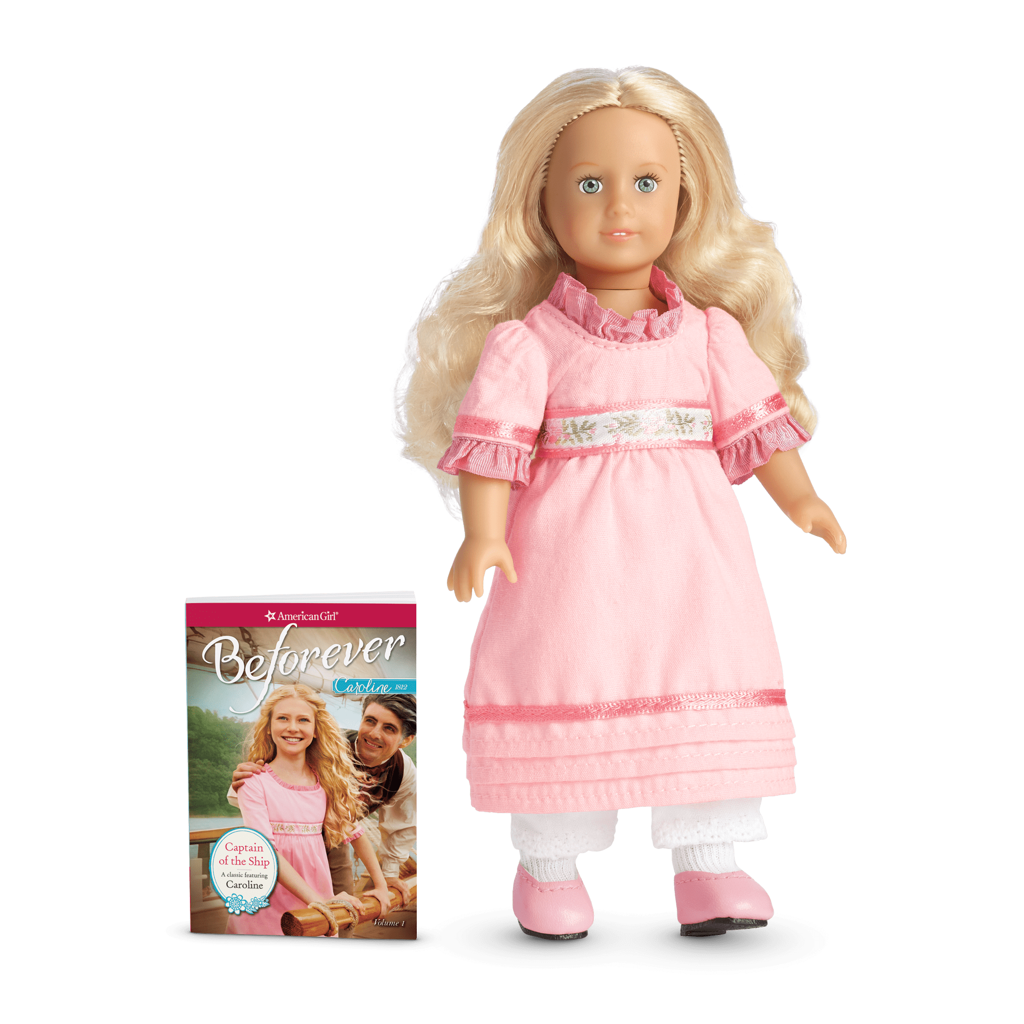 Caroline Abbott Mini Doll & Book