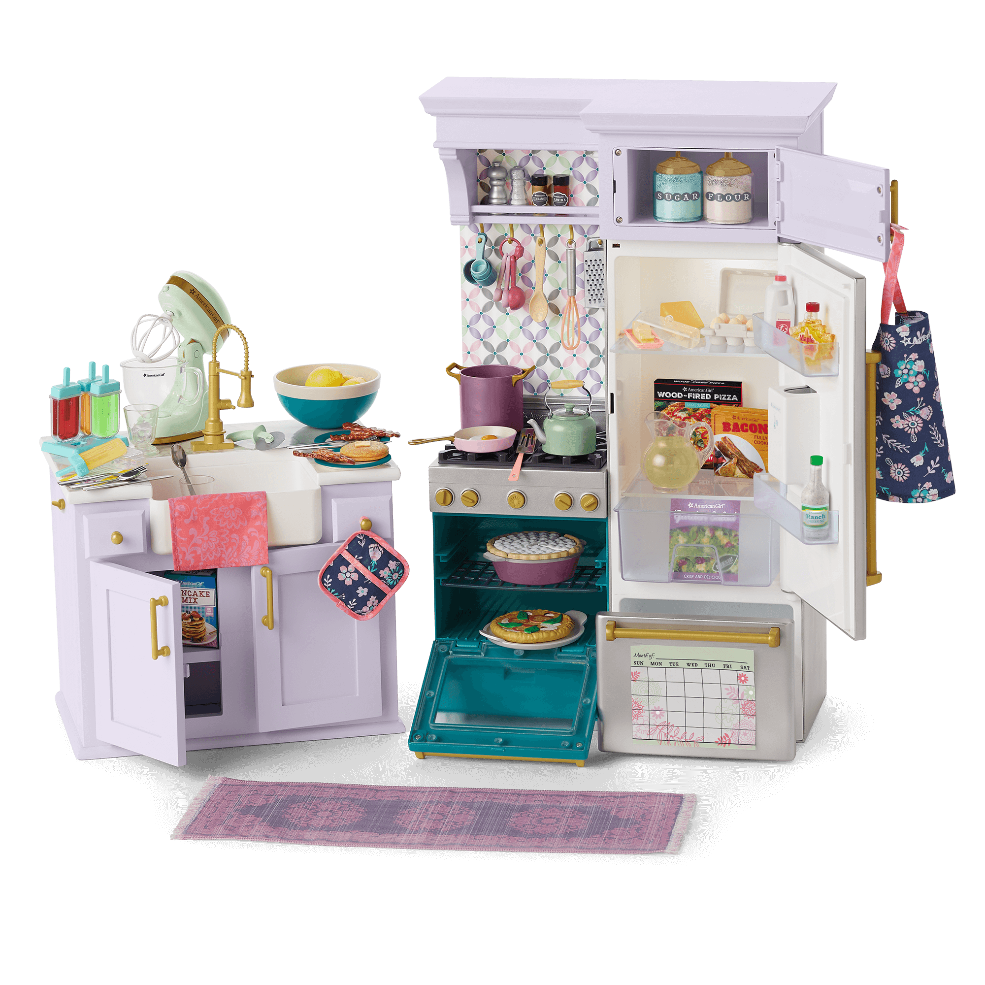 American girl doll gourmet kitchen set on sale