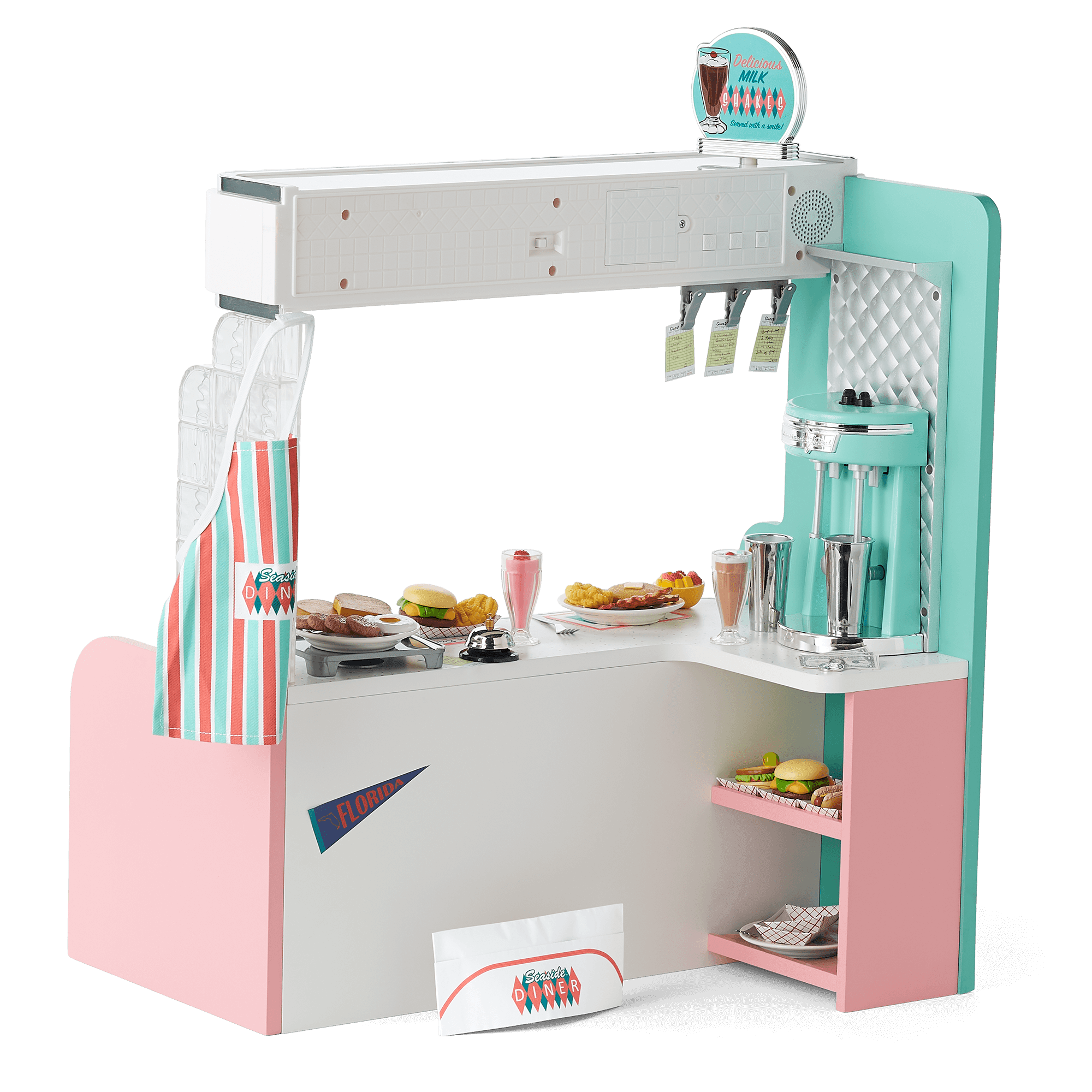 American girl deluxe diner set online