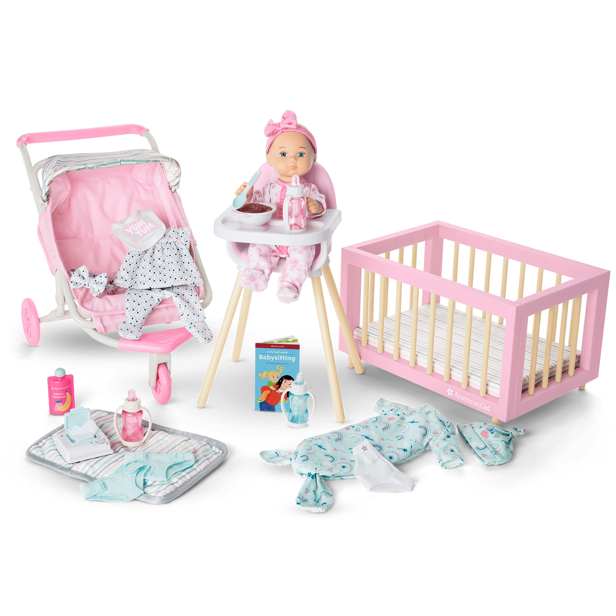 American doll double stroller online