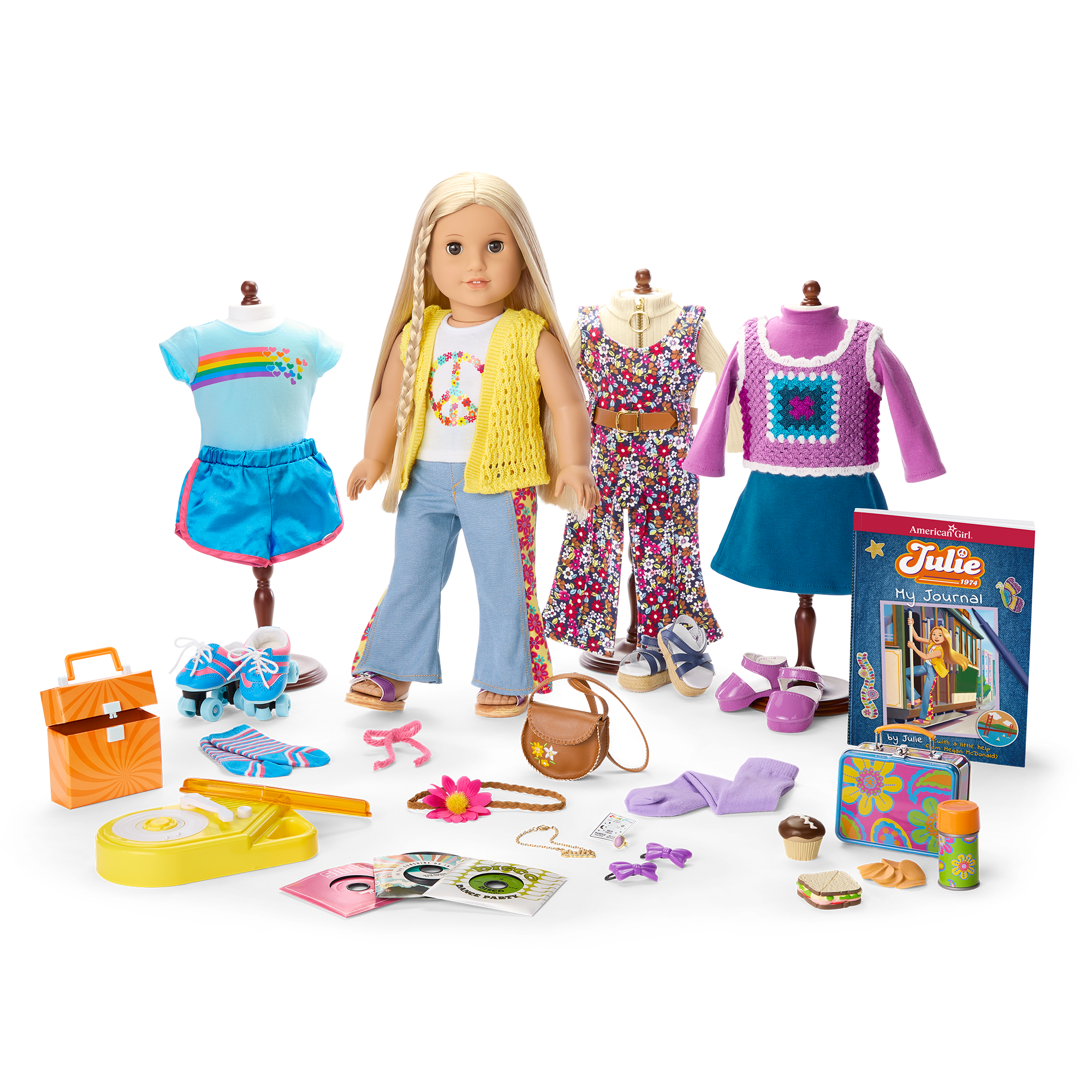 American girl doll julie collection on sale