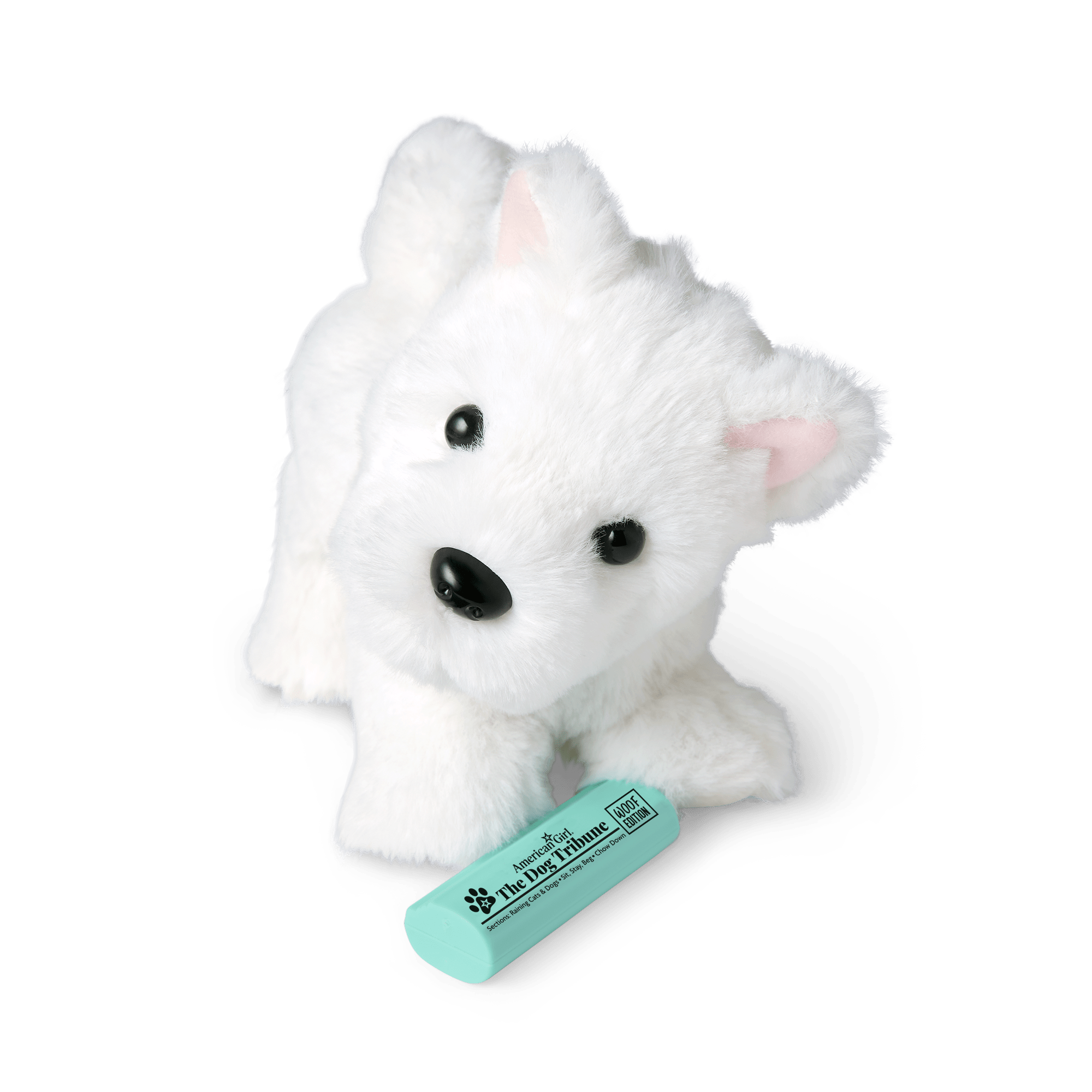 Coconut Chip Dog for 18 Inch Dolls American Girl