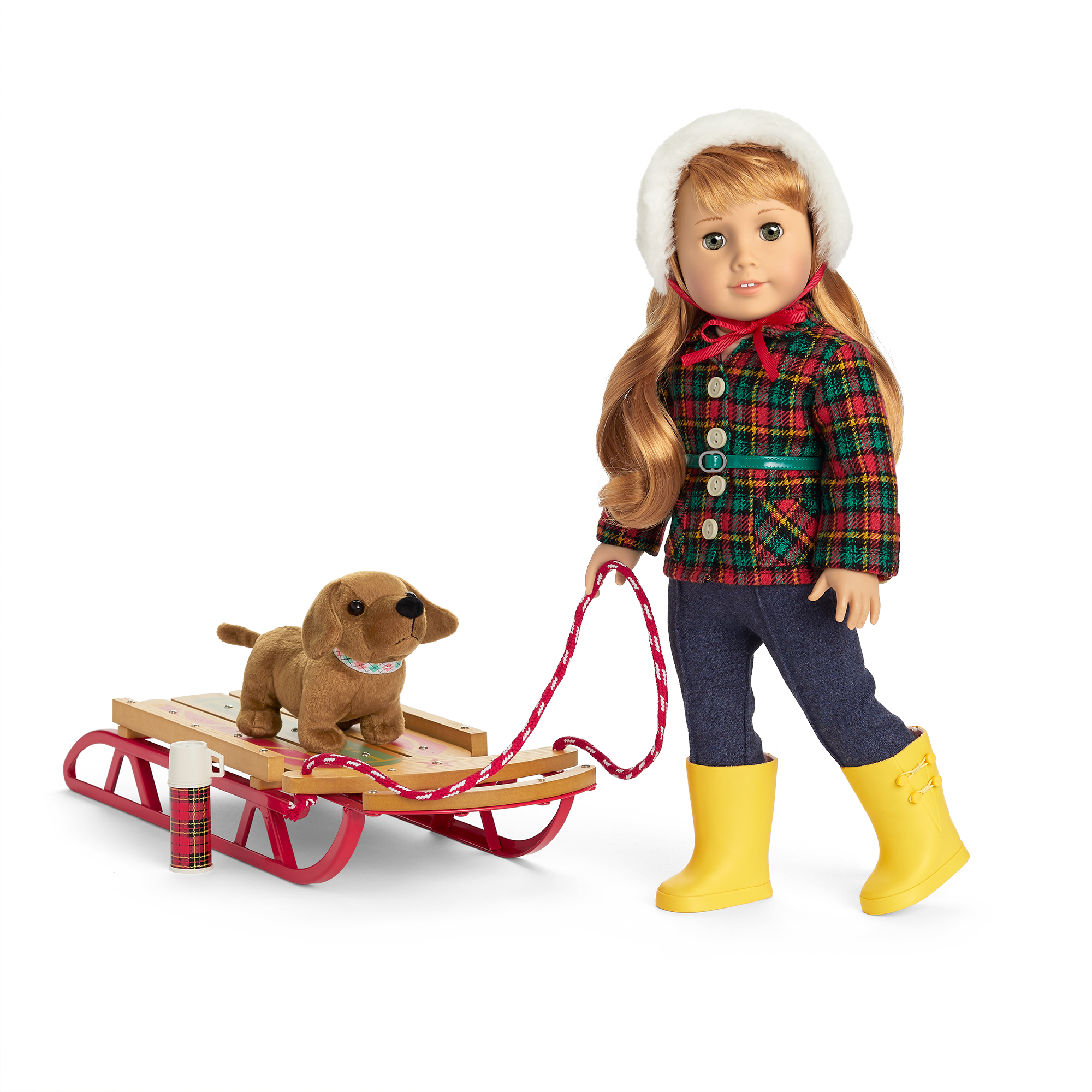 American girl doll dog sled hotsell