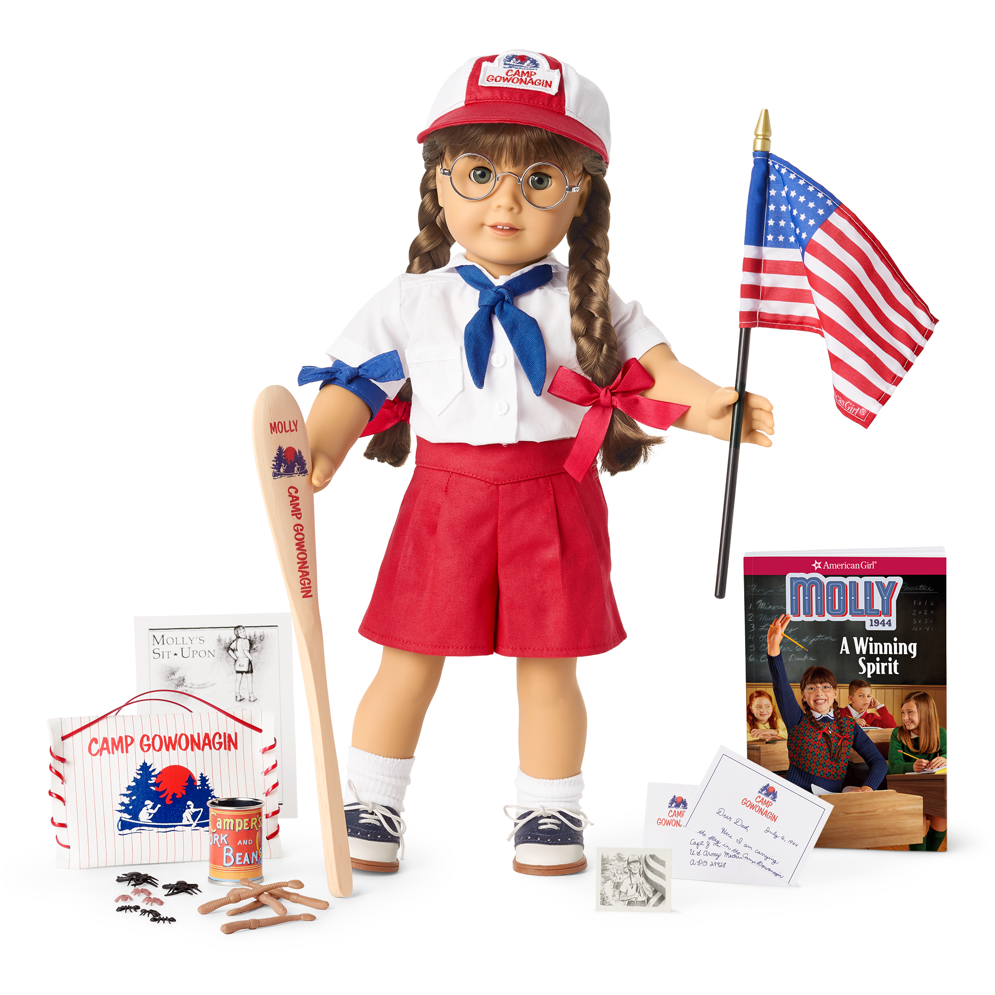 American girl Molly on sale dress and accessories