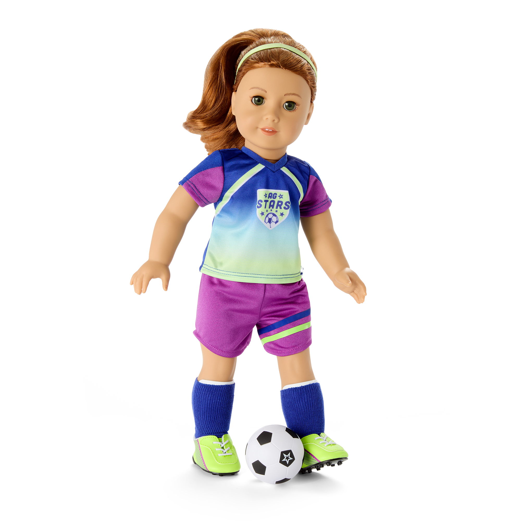 Game Day Soccer Uniform for 18 inch Dolls American Girl