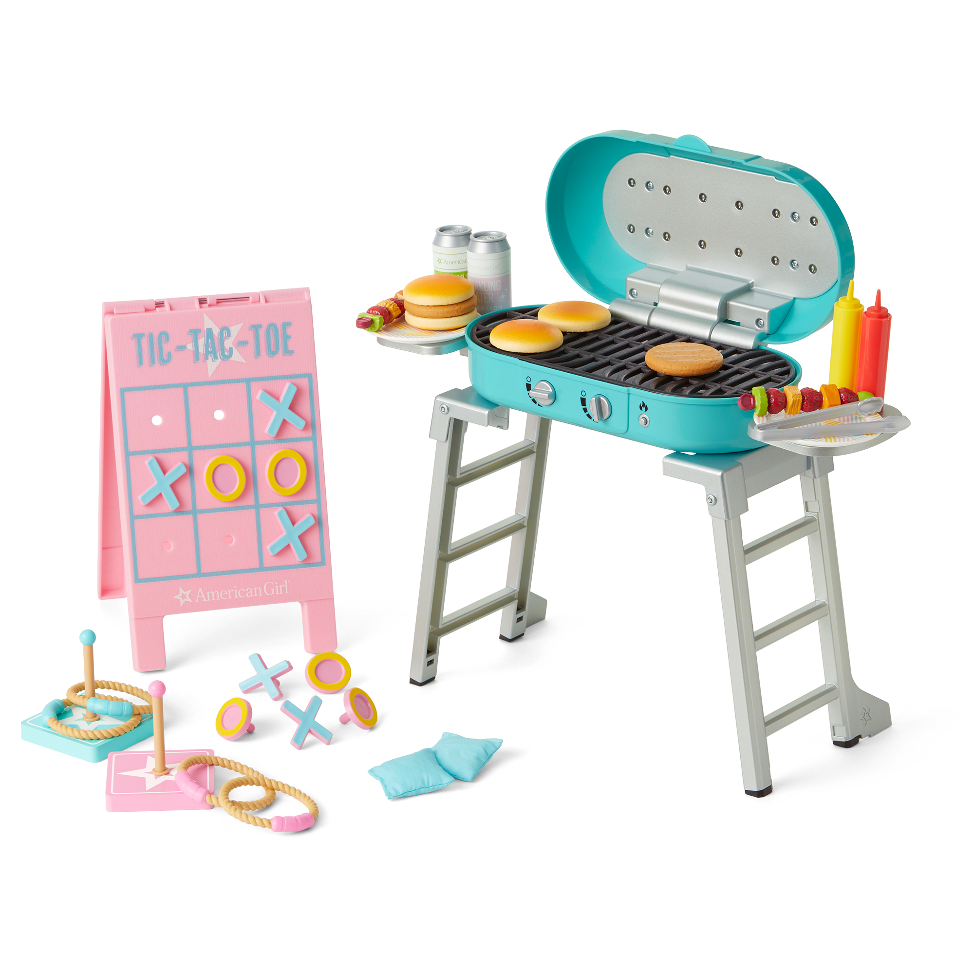 Grill Games Set for 18 inch Dolls American Girl