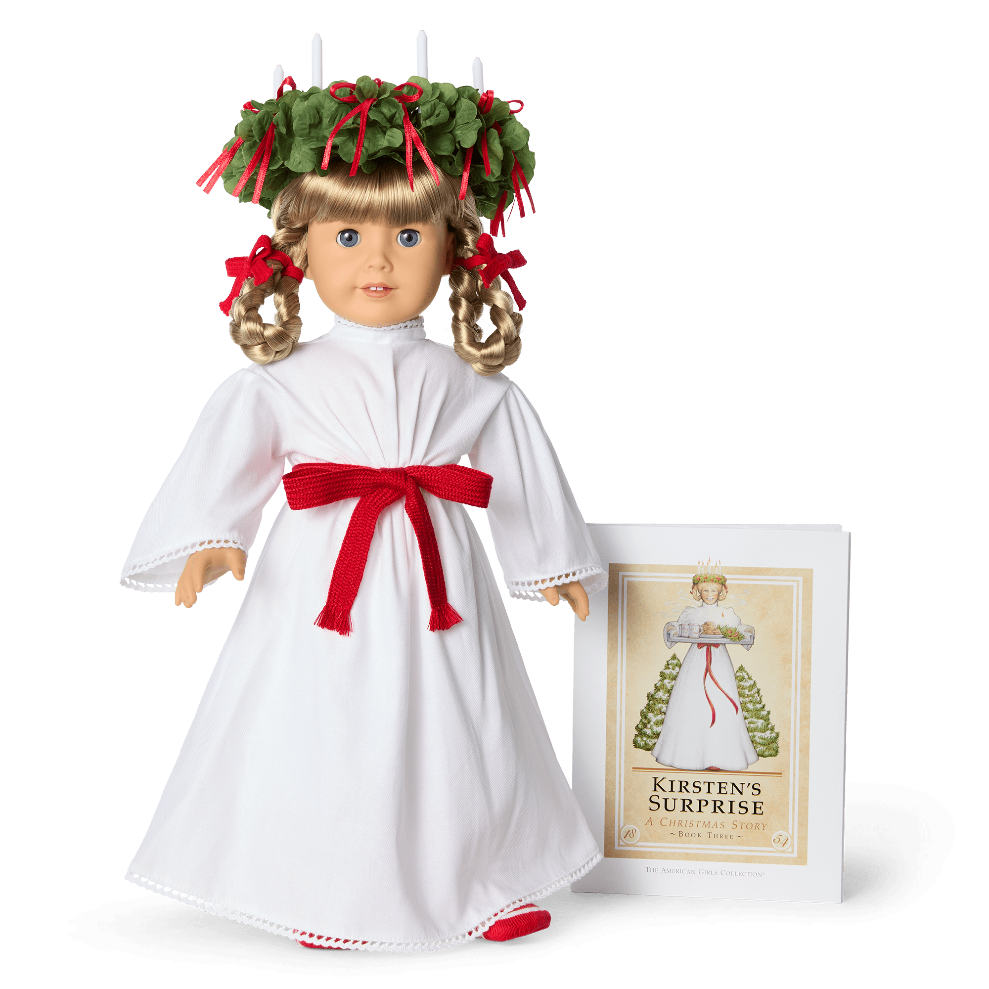 Kirsten s Surprise Holiday Collector Doll American Girl