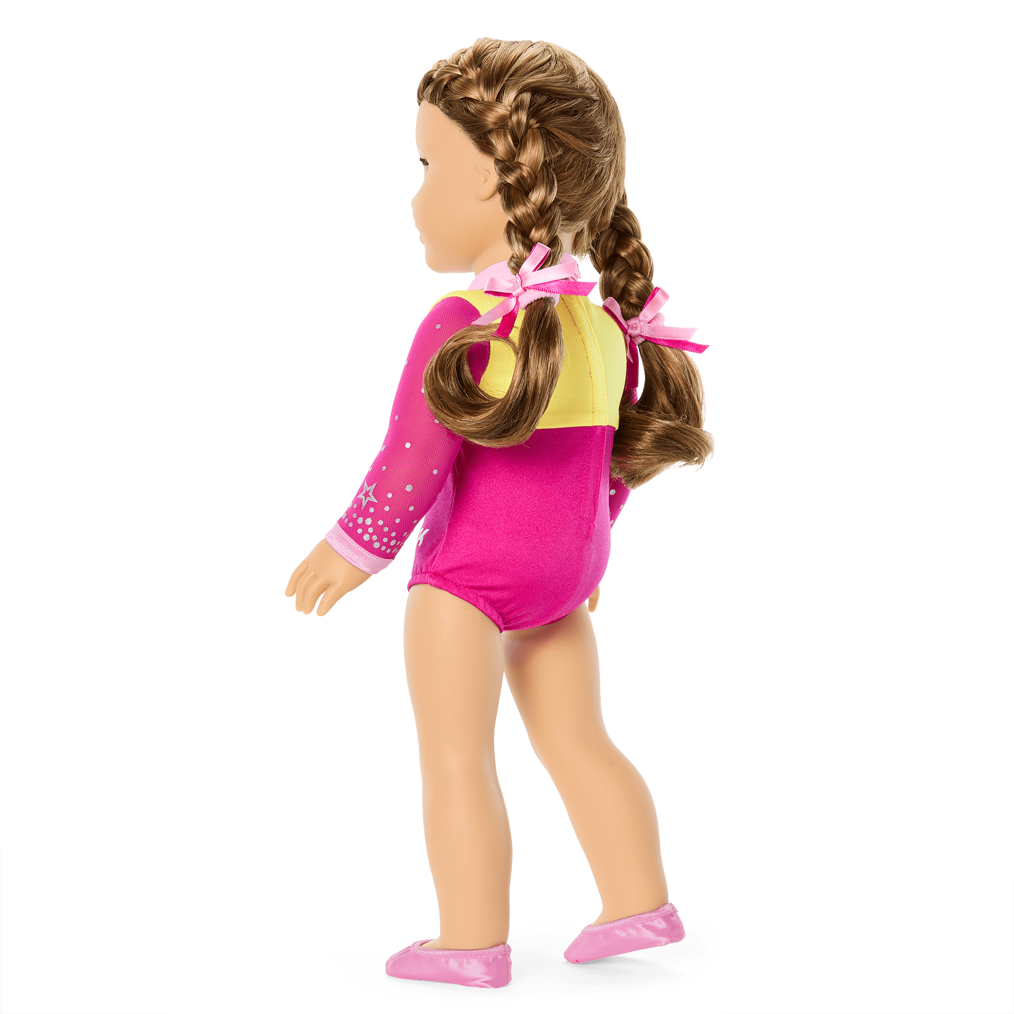 Red, White and Blue Gymnastics fits American Girl Dolls Complete with  Accessories