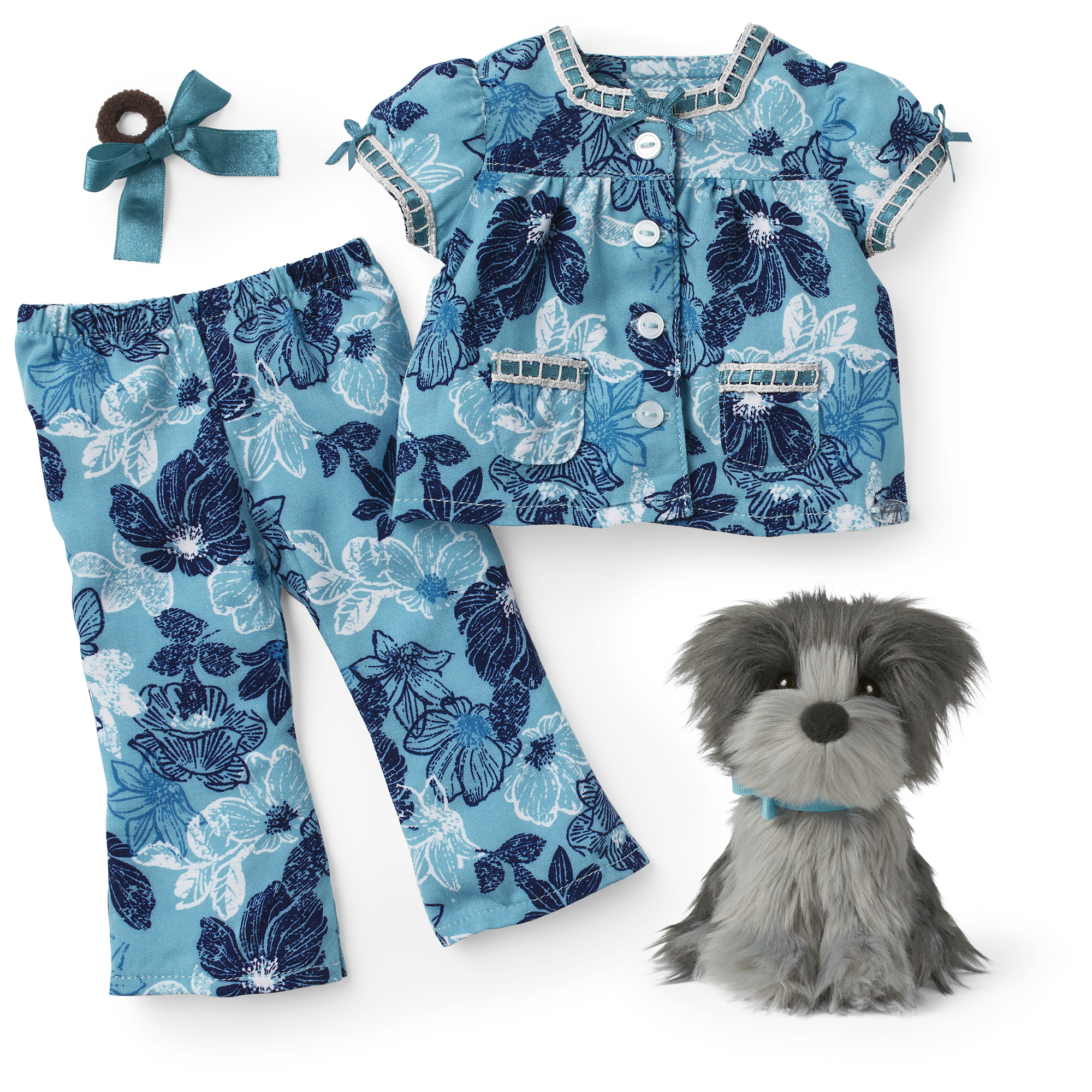 HOLD American newest Girl puppy pajamas