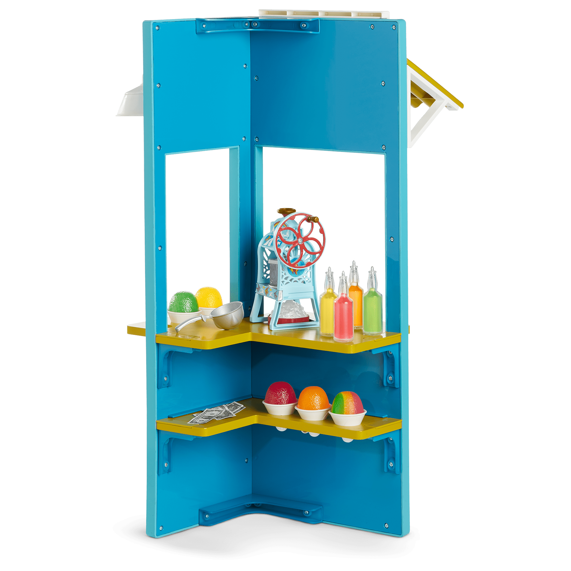 The Queen's Treasures American Coconut Smoothie Shaved Ice Stand Fits 18  Girl Doll Furniture & Accessories - Bed Bath & Beyond - 11641690