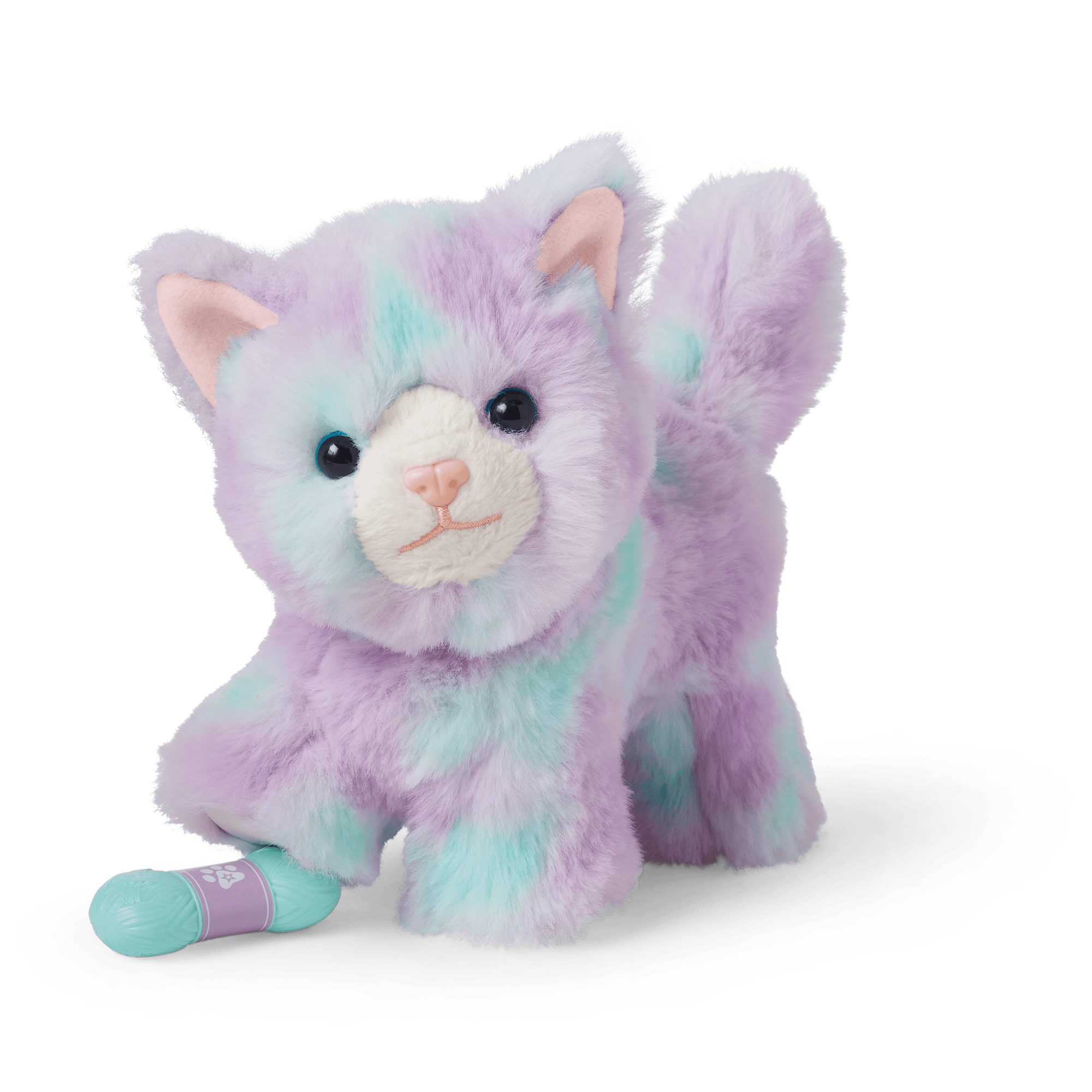 Purrpley Pink Kitty Cat for 18-inch Dolls u0026 Fancy Pet Fashion Accessories