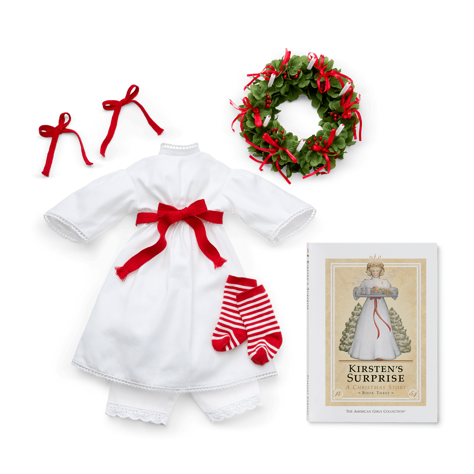 American purchases girl doll kirstens St Lucia dress set