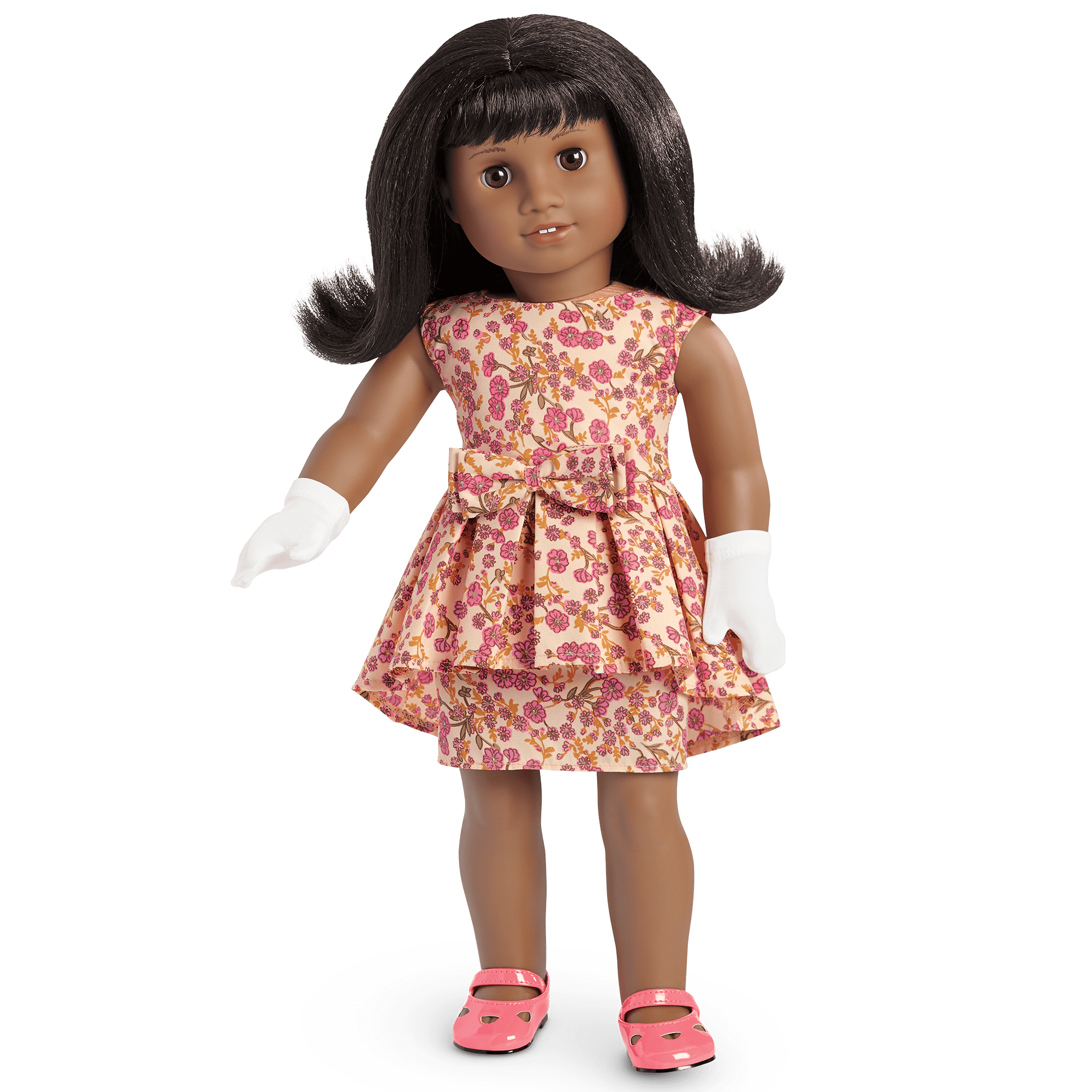 Melody's Fancy Floral Dress for 18-inch Dolls | American Girl