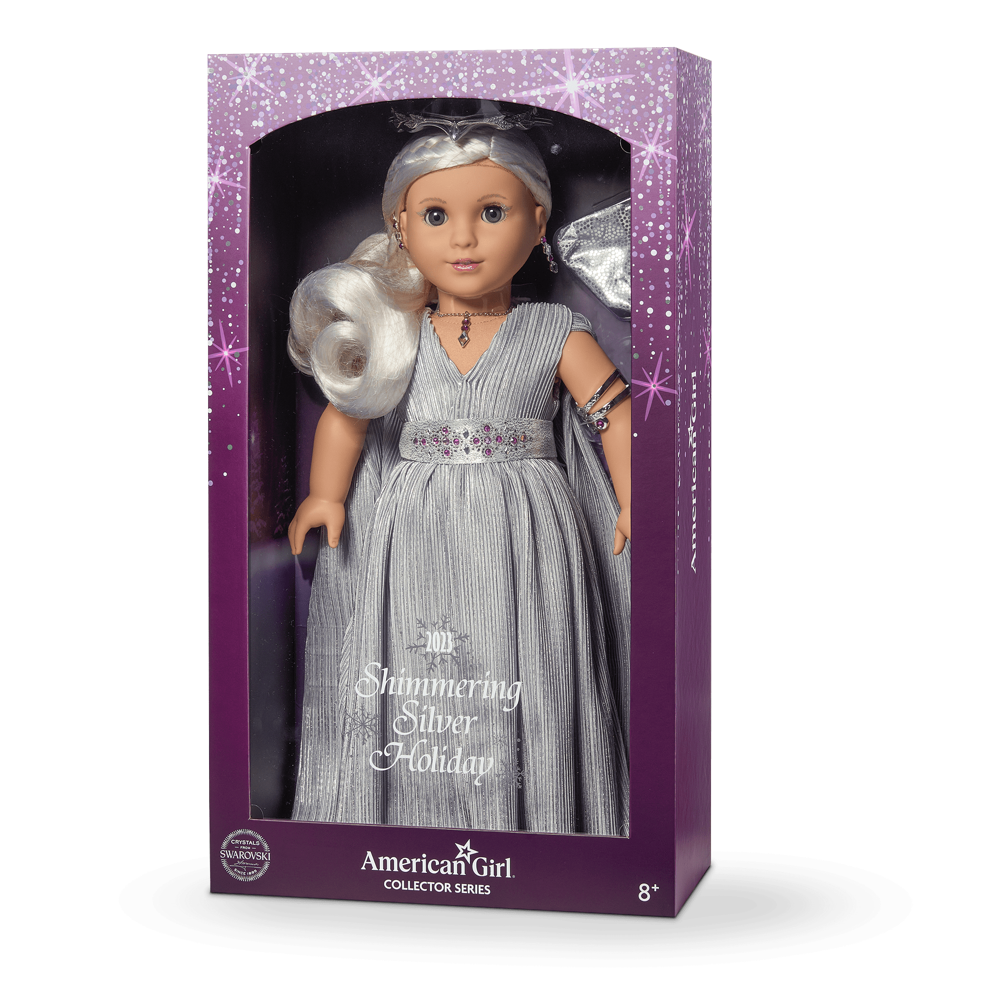 2023 Shimmering Silver Holiday Collector Doll | American Girl®
