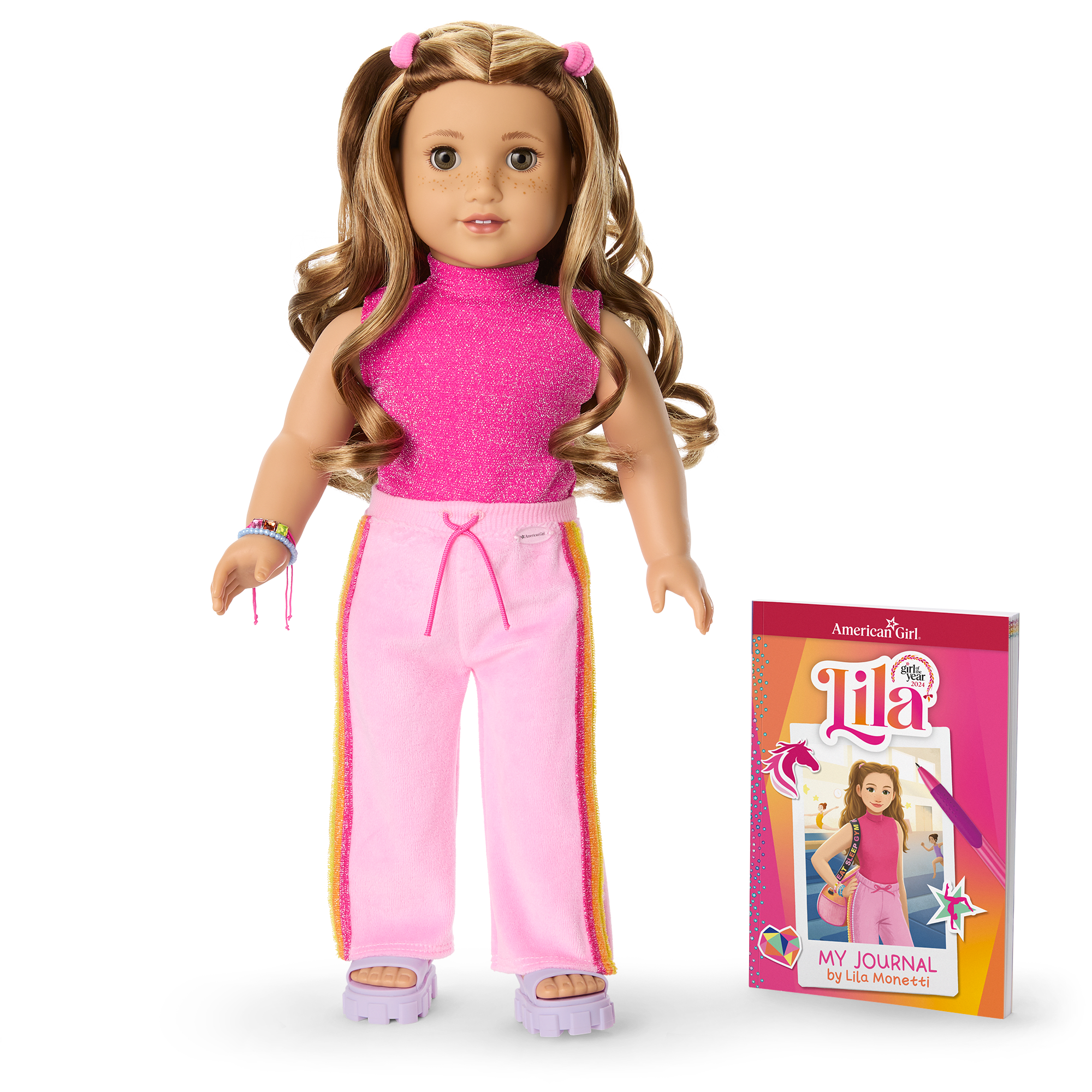 Lila 18-inch Doll u0026 Journal (Girl of The Year 2024)