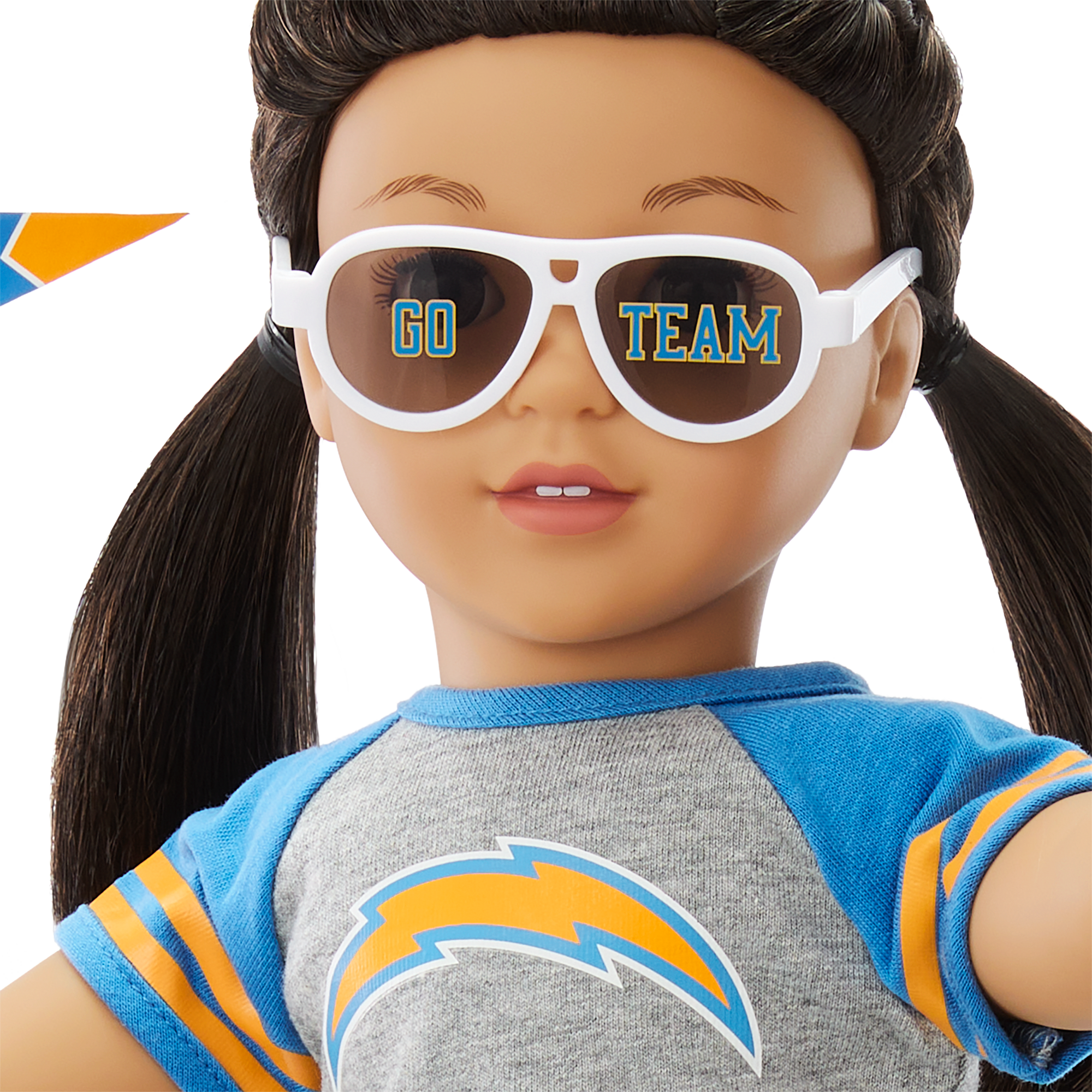 NFL Los Angeles Chargers Fan Gear for Dolls