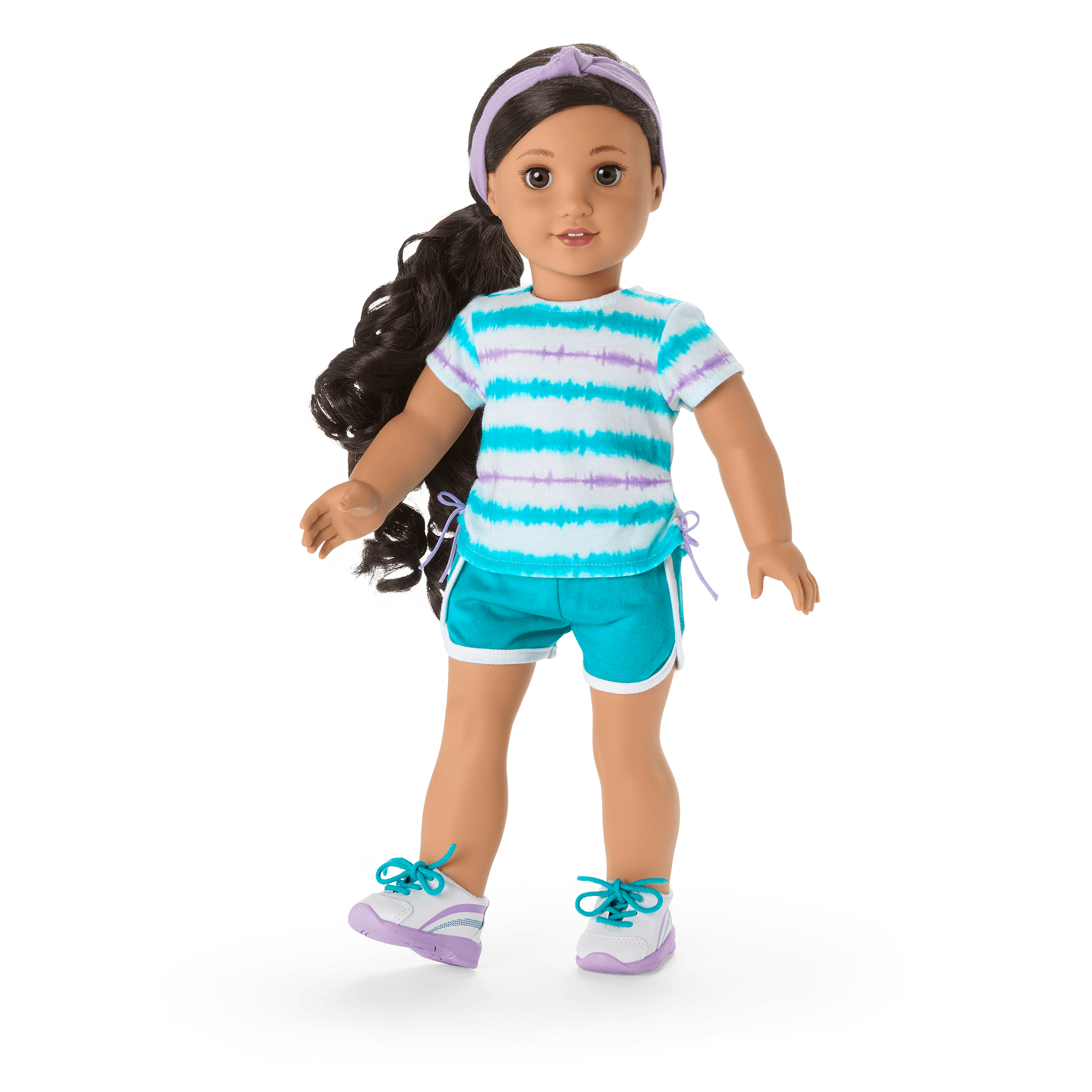 American Girl Doll Camping Outfit with Backpack Essentials & Orienteering  Set