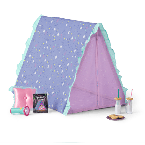 All Night Campsite, 18-inch Doll Tent Set