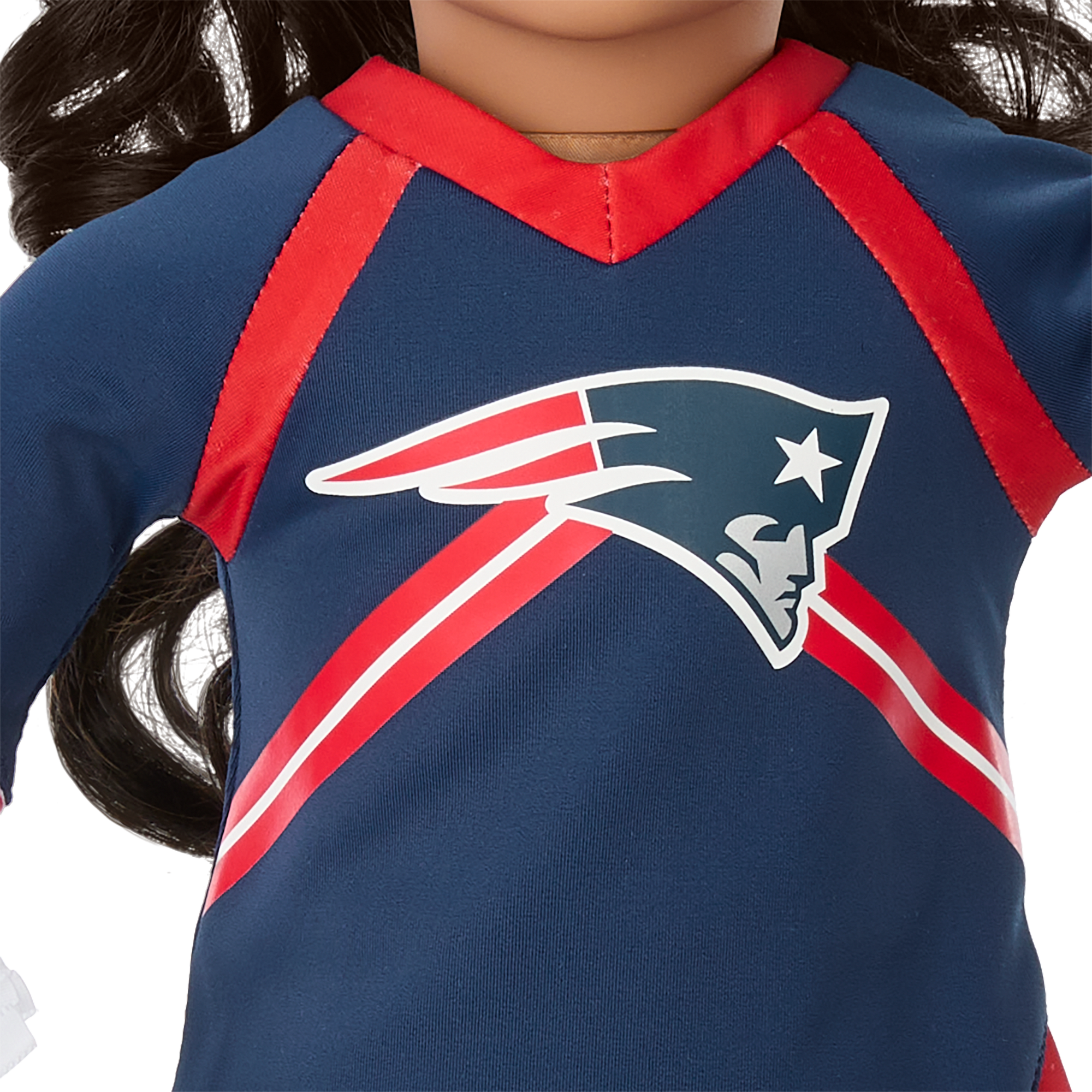 Kids New England Patriots Dress, Patriots Cheer Skirt, Dress Jersey