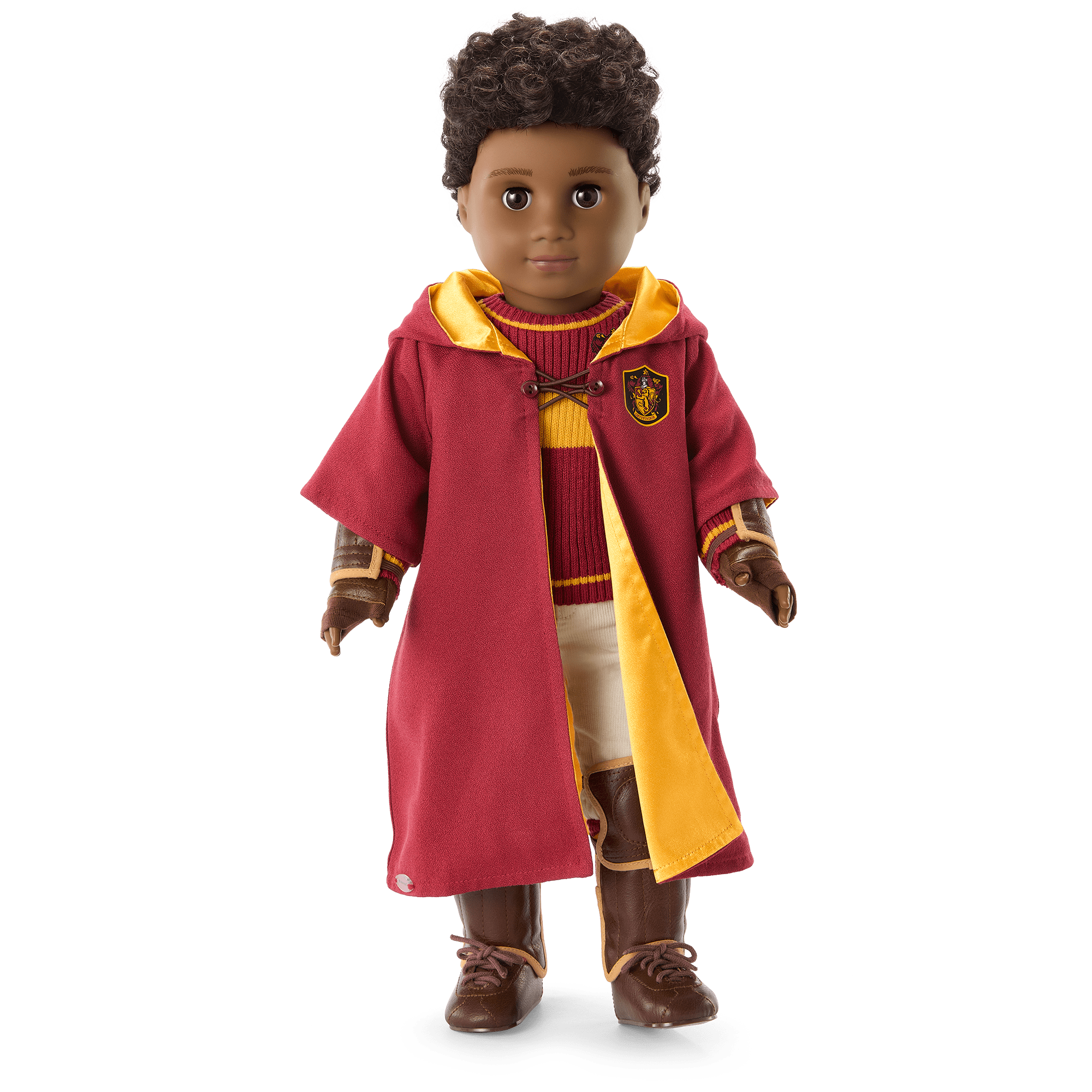 American Girl Harry Potter - Accesorios para muñecas de 18 pulgadas,  Quidditch de Hogwarts con baúl, equipo y banderines de casa, para mayores  de 6