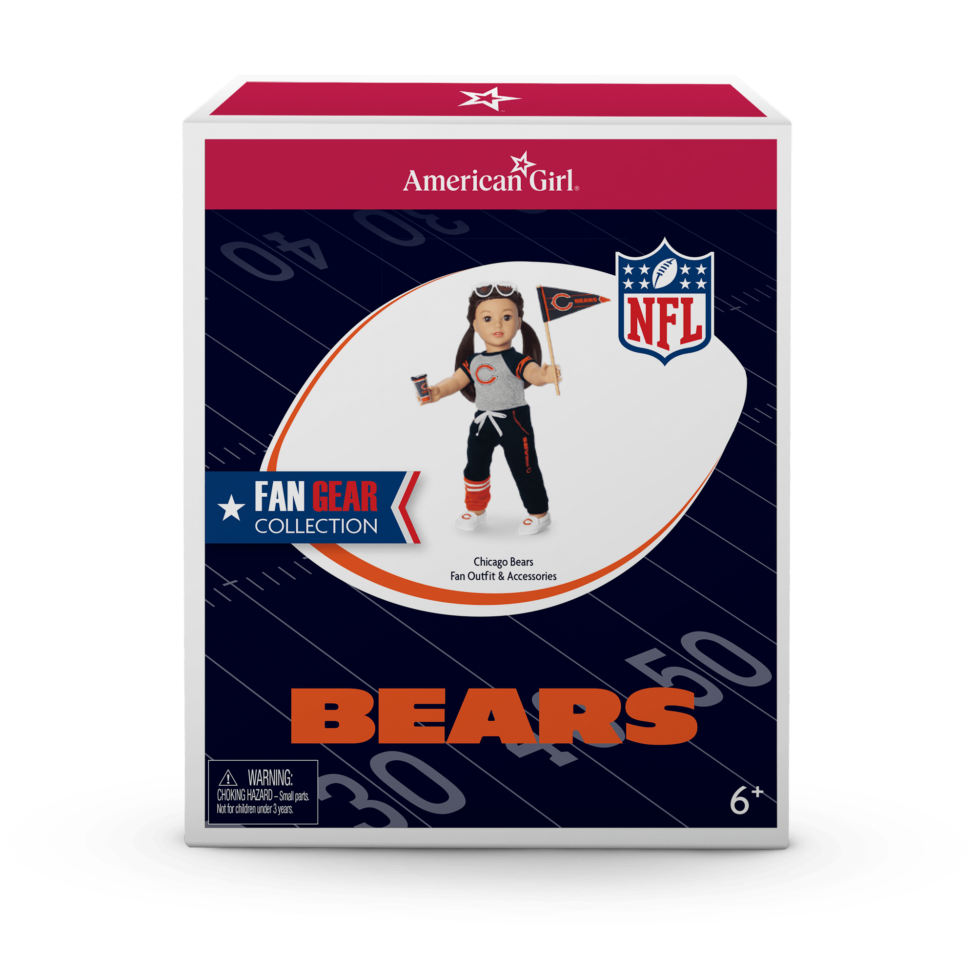 Chicago Bears Fan Set for Stuffed Animals