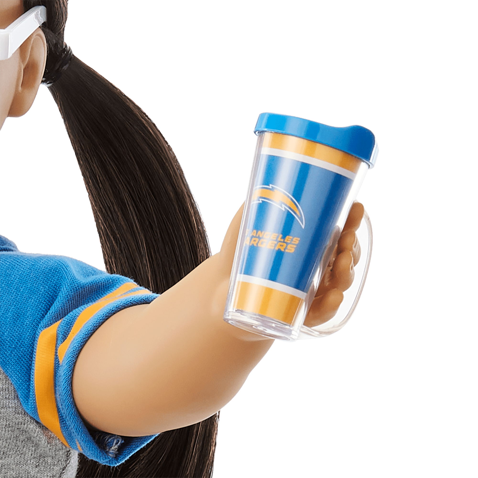 NFL Los Angeles Chargers Fan Gear for Dolls